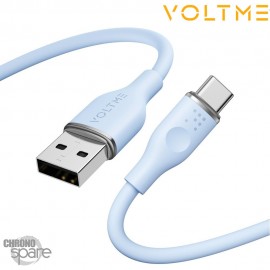 Câble USB-A vers USB-C Powerlink Moss Series 3.3ft / 1M 60W 3A Bleu 1M VOLTME