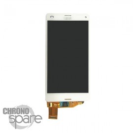 Ecran LCD + vitre tactile sans châssis Blanc Xperia Z3 Compact (compatible AAA)