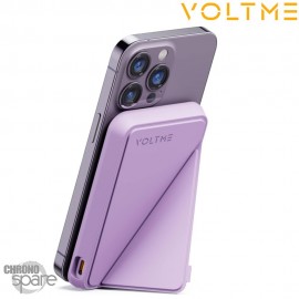 Batterie externe magnétique MagPak 5000 mAh Series 15W Violet VOLTME