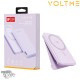 Batterie externe magnétique MagPak 5000 mAh Series 15W Violet VOLTME