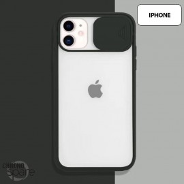 Coque Transparente iPhone 12 pro - Noir