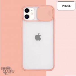 Coque Transparente iPhone 12 - Rose