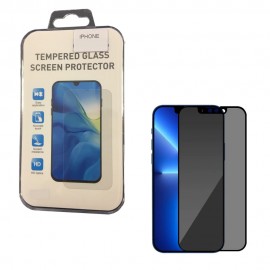  Vitre de protection en verre trempé Privacy iPhone 15 Plus (Full 3D) avec Boîte