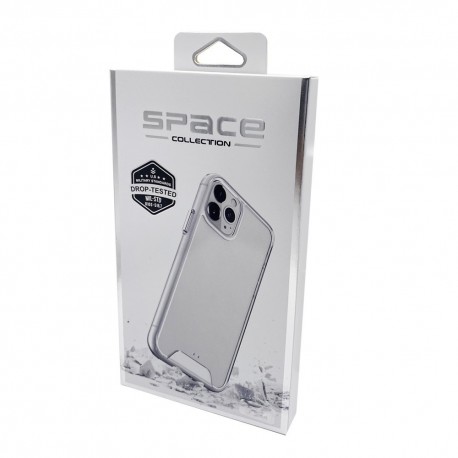 Coque silicone Transparente Space Collection iPhone 15 Pro