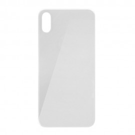 Plaque arrière en verre NEUTRE iPhone XS Max blanc (pour machine laser)