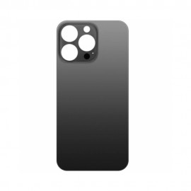 Plaque arrière en verre NEUTRE iPhone 13 pro max noir (pour machine laser)