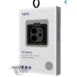 Film protection pour caméra arrière protection HD iphone 11 pro/pro max Noire TOTU