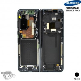 Ecran LCD + Vitre Tactile + châssis noir Samsung Galaxy Fold F900 (officiel)