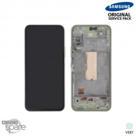 Ecran Oled + vitre tactile vert Samsung Galaxy A54 5G (A546B) (Officiel)