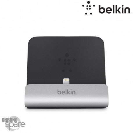 Dock de charge pour iPad, iPhone et iPod BULK Gris avec câble USB intégré (Officiel) BELKIN