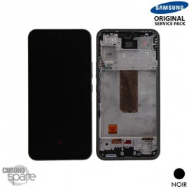 Ecran Oled + Vitre tactile + Châssis Noir Samsung Galaxy A54 5G (A546B) (Officiel)
