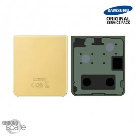 Vitre arrière inférieure Jaune Samsung Galaxy Z Flip 5 5G F731B (officiel)
