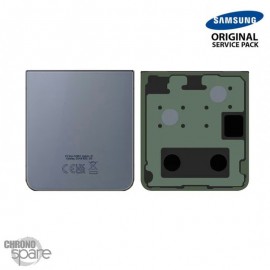 Vitre arrière inférieure Bleue Cobalt Samsung Galaxy Z Flip 5 5G F731B (officiel)