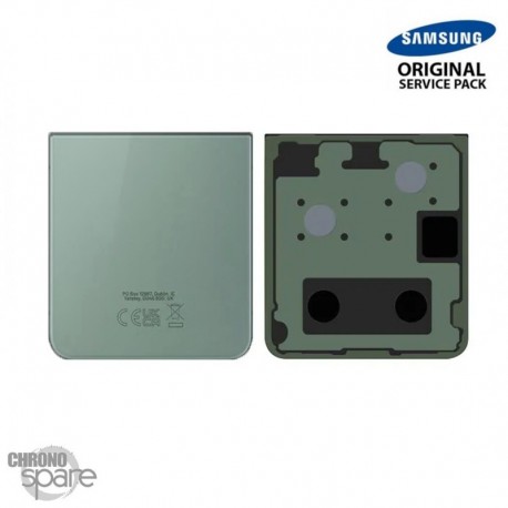 Vitre arrière inférieure Verte Samsung Galaxy Z Flip 5 5G F731B (officiel)