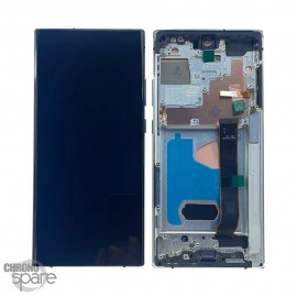 Ecran OLED Samsung Galaxy Note 20 Ultra 5G (avec châssis) blanc