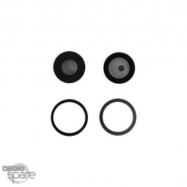Lentille caméra + anneau noir iPhone 11