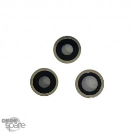 Lentille caméra + anneau argent iPhone 11 Pro