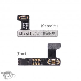 Tag-on nappe Batterie pour Qianli Programmateur DZ03 iPhone 14 Pro/14 PM (à clipser)