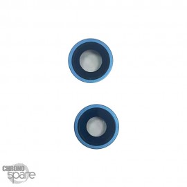 Lentille caméra + anneau bleu iPhone 13