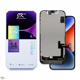 Ecran LCD + vitre tactile (sans puce IC) iPhone 14 ( JK FHD)