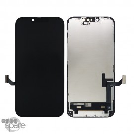 Ecran LCD + vitre tactile noir iPhone 14 (Prime)