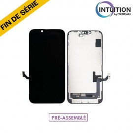 Ecran LCD + vitre tactile noir iPhone 14 (INTUITION by COLORMAX)