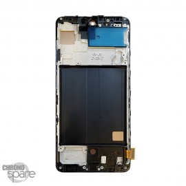 Ecran LCD + Vitre Tactile + Châssis Noir Samsung Galaxy A51 (A515F/A515U)