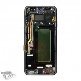 Ecran OLED + Vitre Tactile + Châssis Noir Samsung Galaxy S8 Plus (G955F/G955U/G655P)