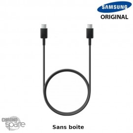 Câble Samsung 1.8m USB- C / USB-C 60W Fast Charge - Blanc Sans boîte (Officiel)