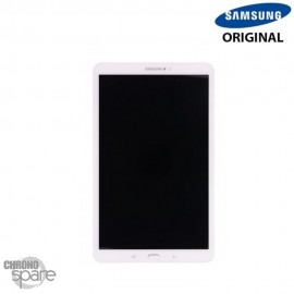 Ecran LCD et Vitre Tactile Blanc Samsung Galaxy Tab A 10.1 2016 T580/T585(officiel) GH97-19022B
