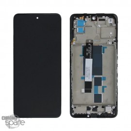 Ecran LCD + vitre tactile + châssis Noir Xiaomi Redmi Note 10 Pro 5G/ Pocophone X3 GT