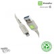Câble Eco Responsable USB-A vers Lightning 1m Beige XtremeMac Avec boite