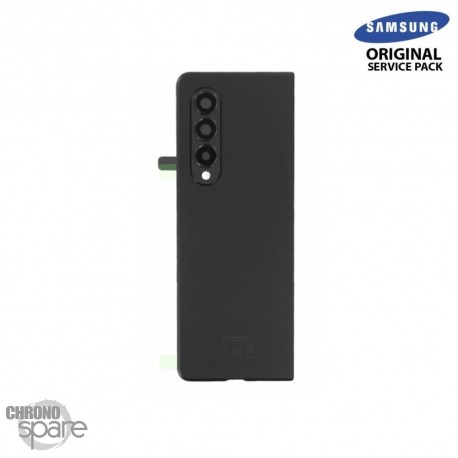 Vitre arrière + vitre caméra Noir Fantôme Samsung Galaxy Z Fold 3 5G F926B (Officiel)