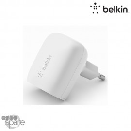 Chargeur secteur USB-C (20 W) Blanc (Officiel) BELKIN