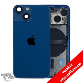 Châssis avec nappes pour iPhone 13 Mini - Grade A (avec Logo) Bleu