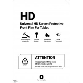 Film de protection pour machine à découper SANS CODE (lot de 20) CLASSIQUE pour Tablette