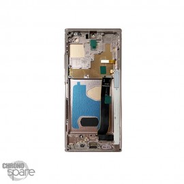 Ecran OLED + Vitre Tactile + Châssis Bronze Samsung Galaxy Note 20 Ultra 5G (N986B/N986U)