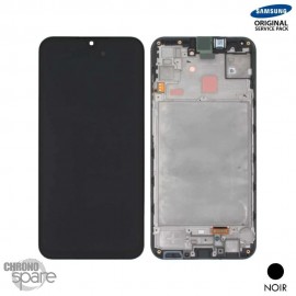 Ecran LCD + Vitre Tactile + Châssis Noir Samsung Galaxy A15 4G (A155F)/5G (A156B) (Officiel)