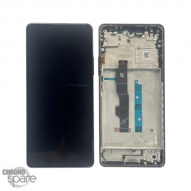 Ecran LCD + Vitre tactile + Châssis Noir Xiaomi Redmi Note 13 5G