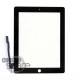 Vitre tactile noire iPad 3/4 Fournisseur T