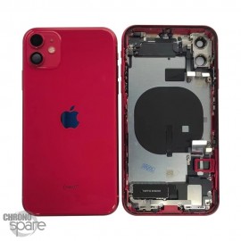 Châssis complet pour iPhone 11 - Grade A (avec Logo) Rouge