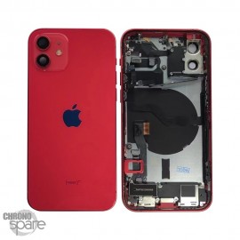 Châssis complet pour iPhone 12 - Grade A (avec Logo) Rouge
