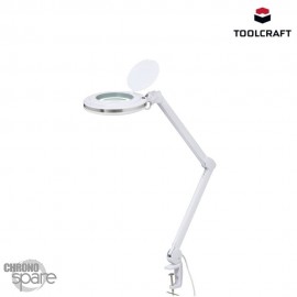 Lampe loupe (x1.75) LED TOOLCRAFT 3 dioptries 8W