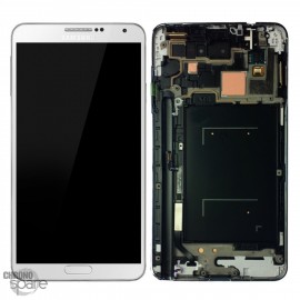 Vitre tactile et écran LCD Galaxy Note 3 N9005 Blanc (officiel) GH97-15209B