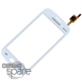 Vitre tactile Samsung Trend Lite S7390 Blanche