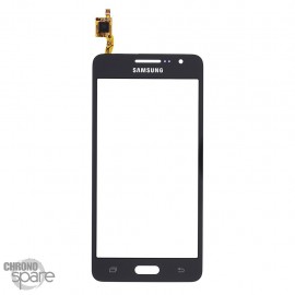Vitre tactile noire Samsung Galaxy Grand Prime G530F GH96-07760B (officiel) 