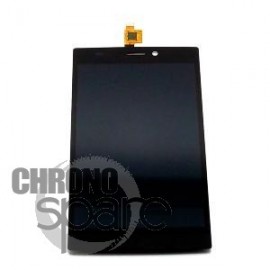 Ecran LCD + Vitre Tactile Noire Wiko Ridge Fab 4G - N402-Q67131-000
