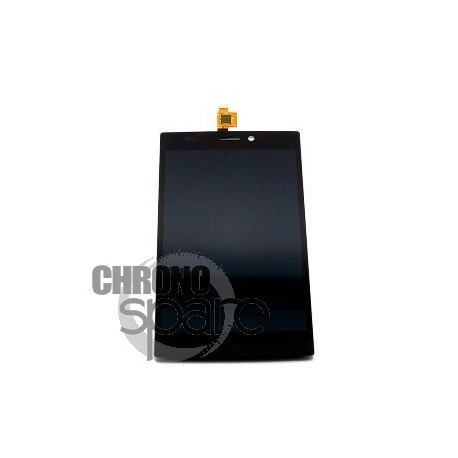 Ecran LCD + Vitre Tactile Noire Wiko Ridge Fab 4G - N402-Q67131-000
