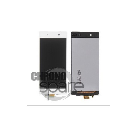 Ecran LCD + Vitre tactile blanche Sony Xperia Z3+ (E6553)
