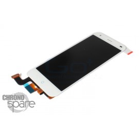 Ecran LCD + Vitre Tactile blanche ZTE Blade S6